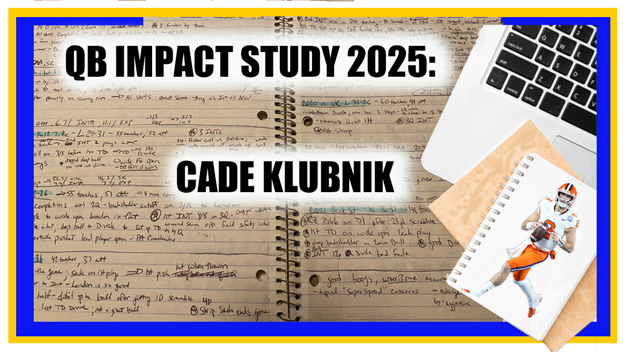 Impact Study 2025: Cade Klubnik